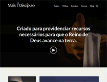 Tablet Screenshot of maisumdiscipulo.com